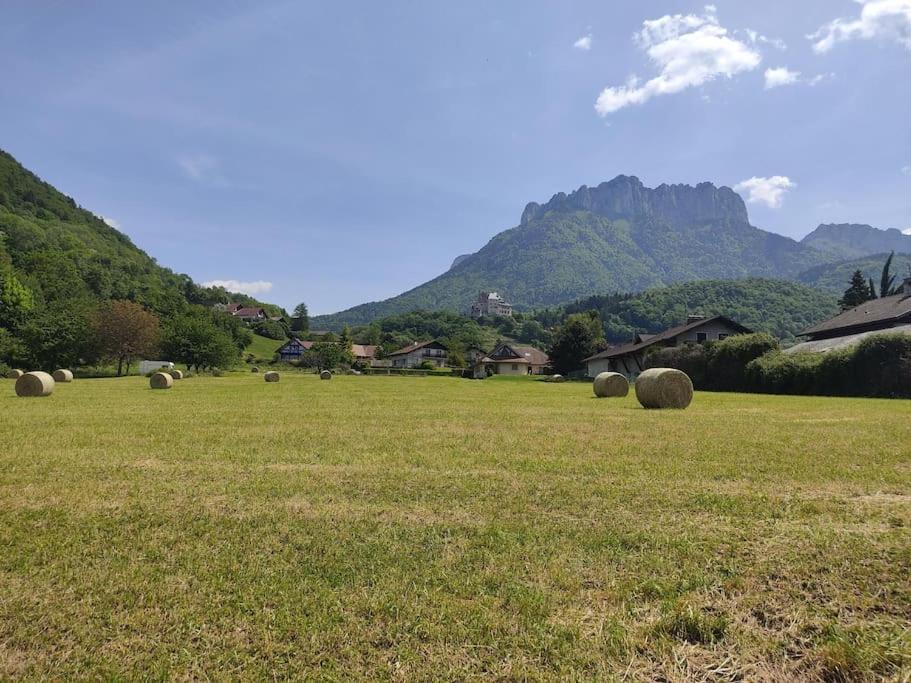 Bel Appartement Au Calme A 5 Minutes Du Village マントン・サン・ベルナール エクステリア 写真